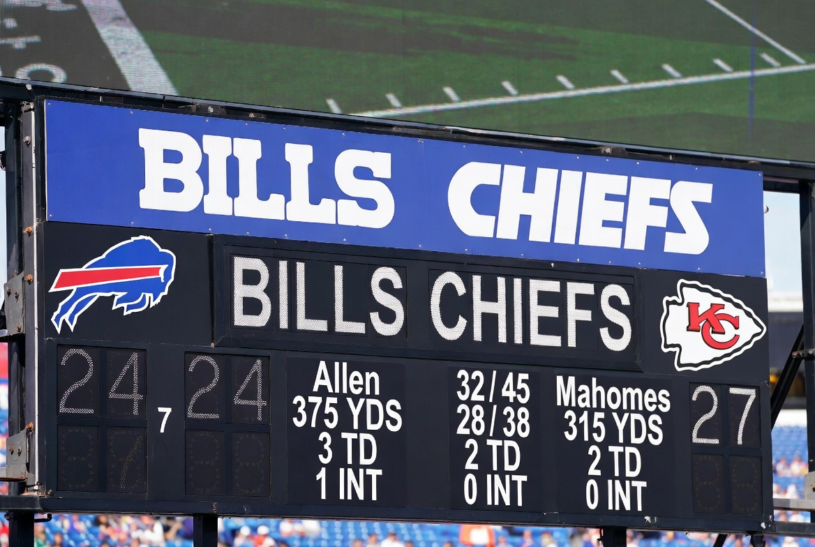 Buffalo Bills vs Kansas City Chiefs match player stats